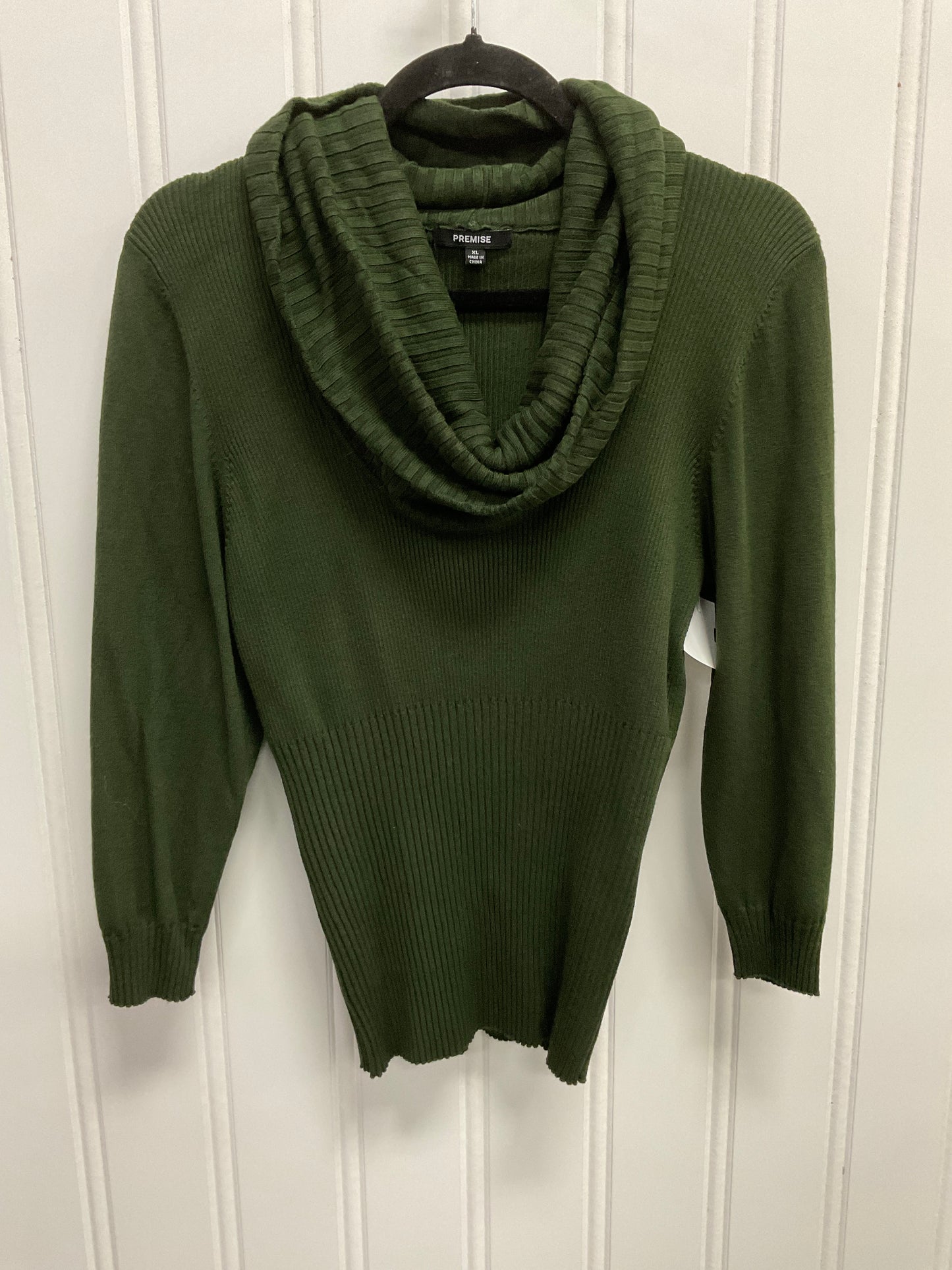 Sweater By Premise In Green, Size:Xl