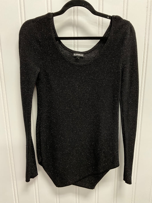 Sweater By Express In Black, Size:S