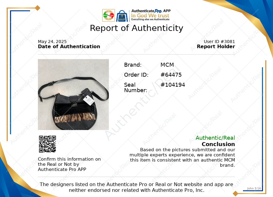 Crossbody Luxury Designer By Mcm, Size: Medium