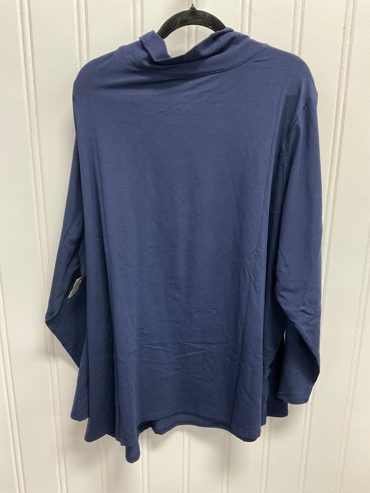 Top Ls Basic By Clothes Mentor In Navy, Size:5