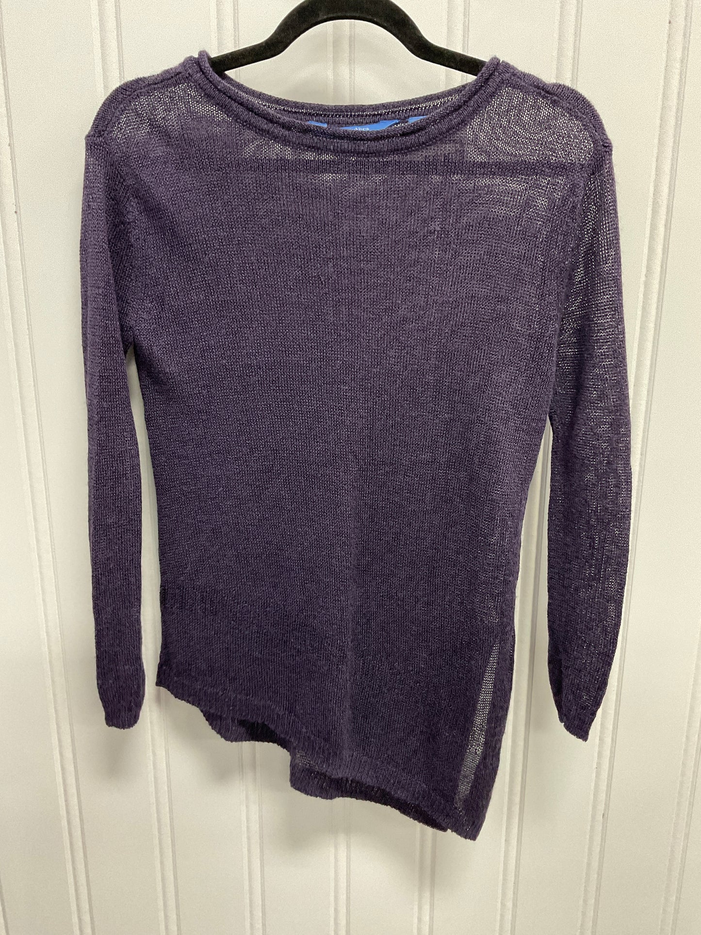 Sweater By Simply Vera In Purple, Size:Xs