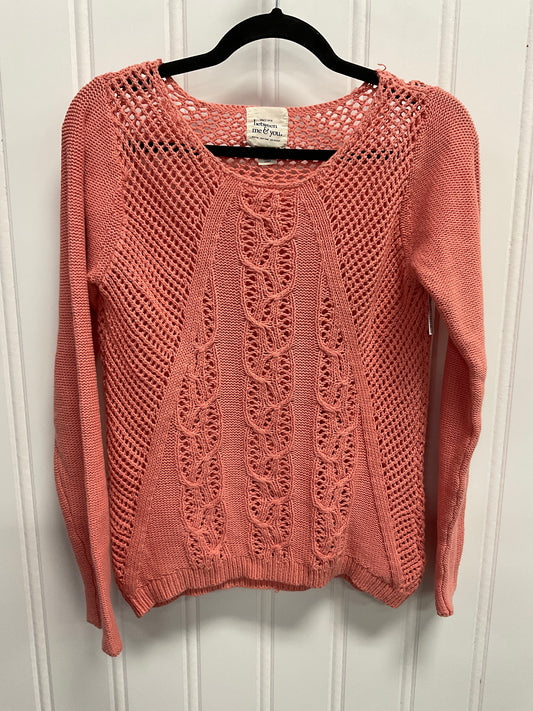 Sweater By Clothes Mentor In Pink, Size:M