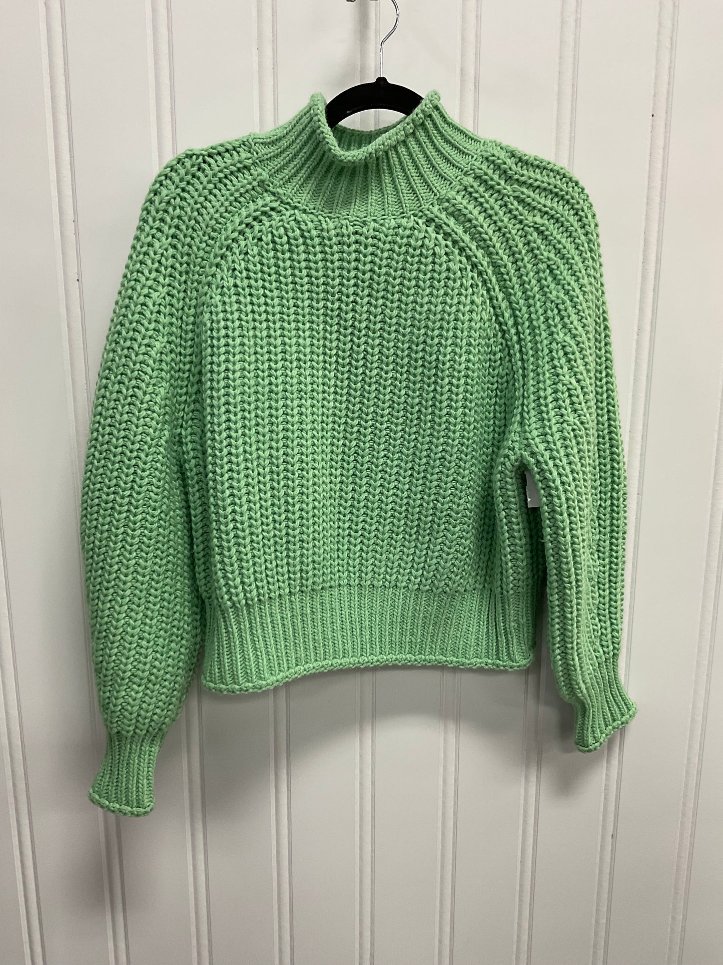 Sweater By H&M In Green, Size:M