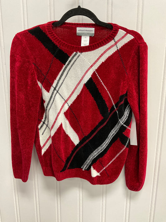 Sweater By Alfred Dunner In Red & White, Size:Sp