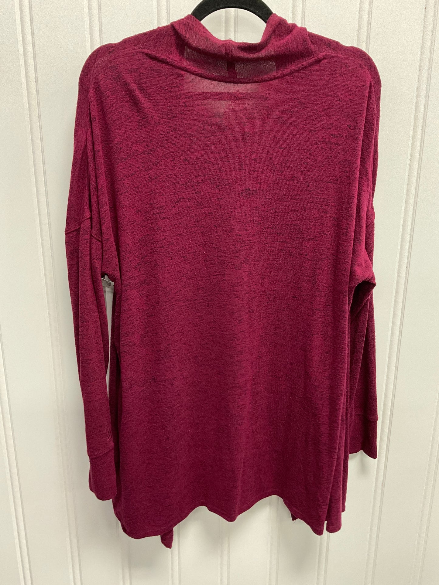 Cardigan By Cuddl Duds In Red, Size:L