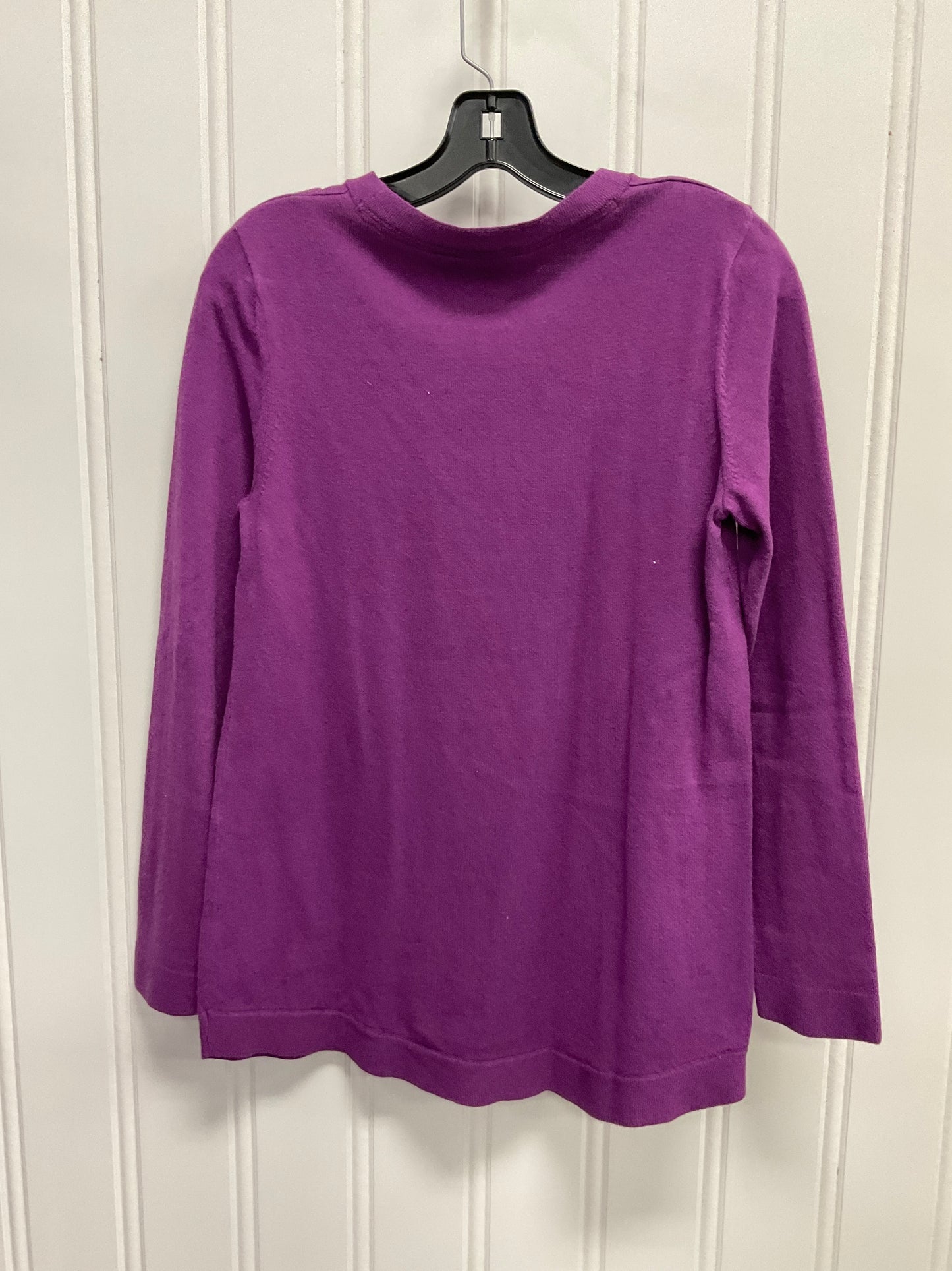 Sweater By J. Jill In Purple, Size:Xs