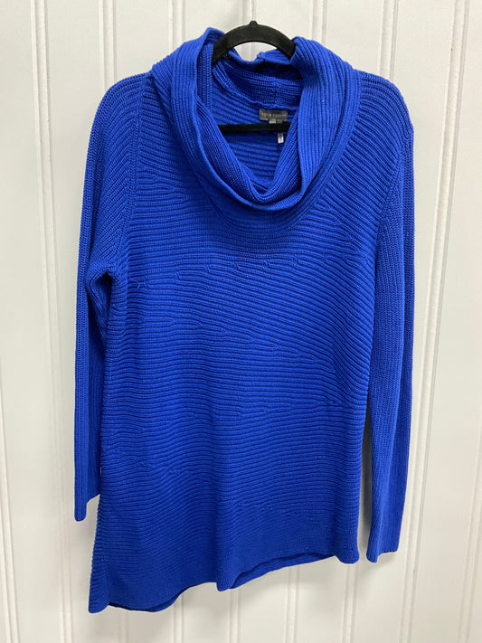 Sweater By Vince Camuto In Blue, Size:L