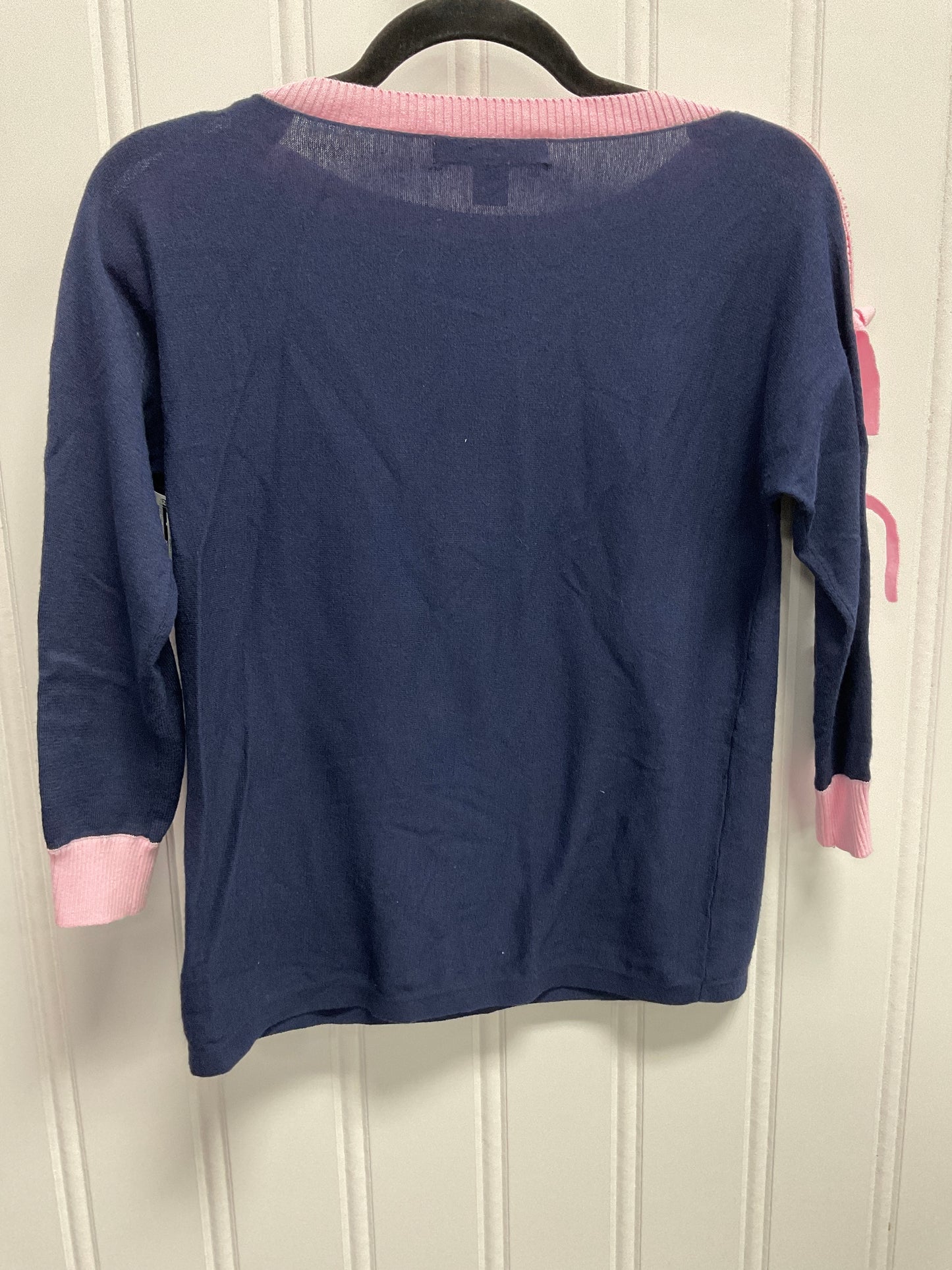 Sweater Designer By Lilly Pulitzer In Blue & Pink, Size:Xxs