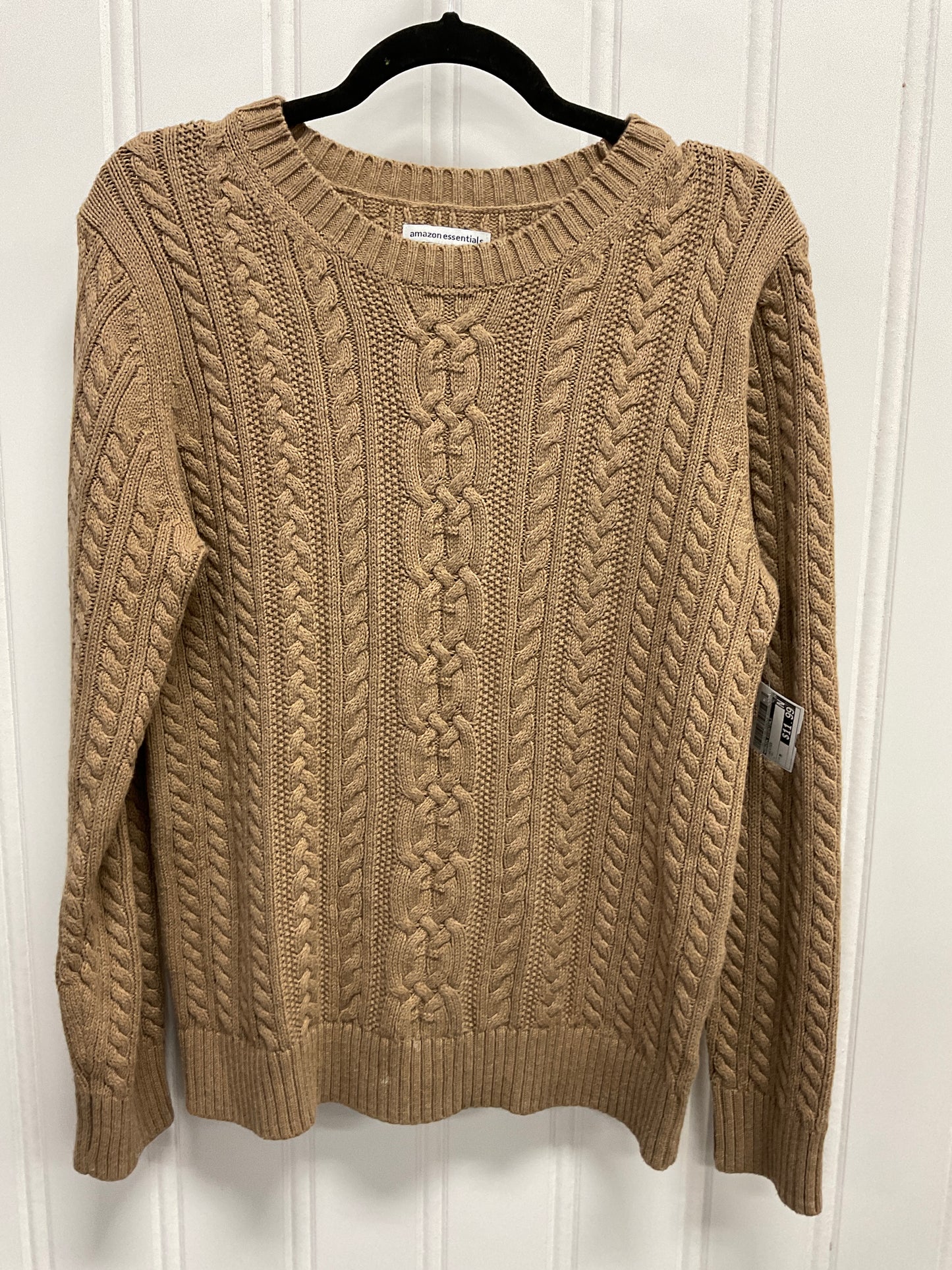 Sweater By Amazon Essentials In Tan, Size:M