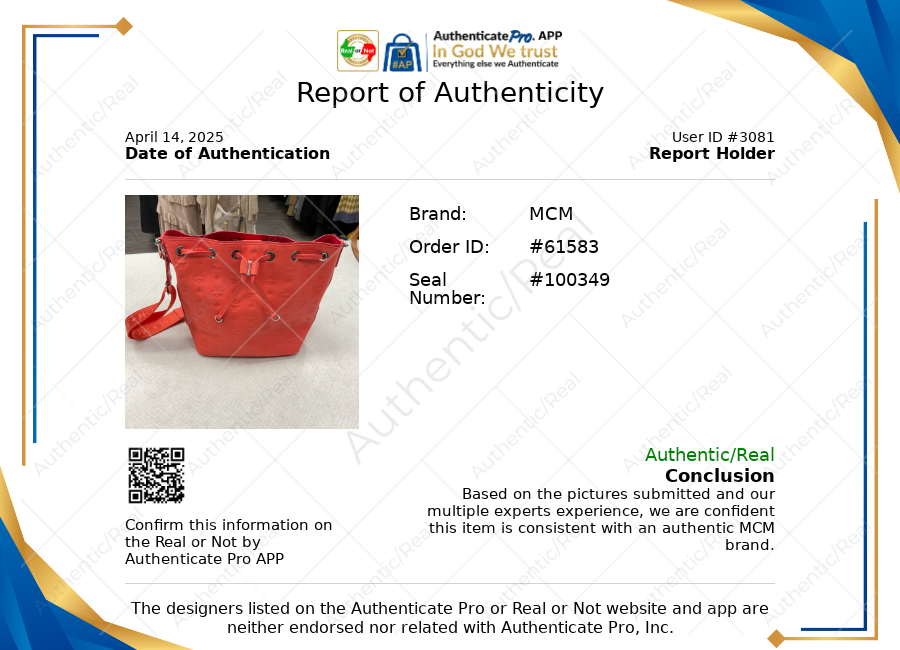 Tote Luxury Designer By Mcm, Size: Medium