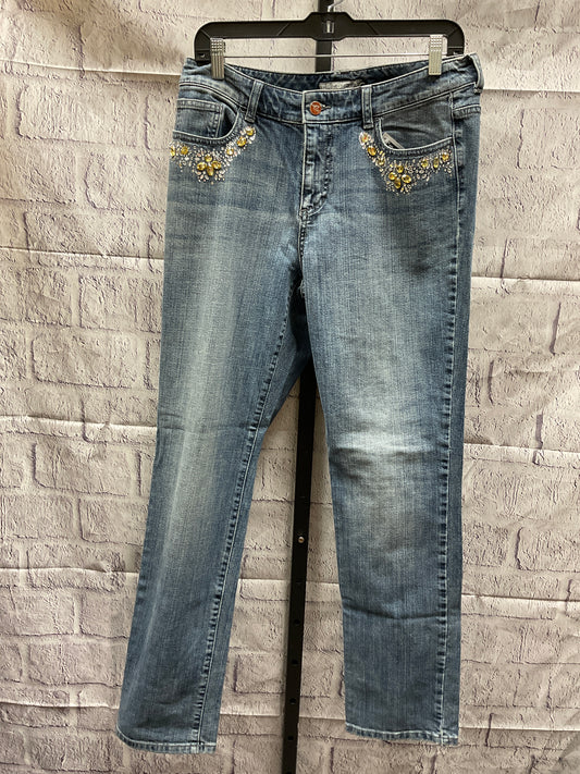 Jeans Relaxed/boyfriend By Chicos  Size: 8