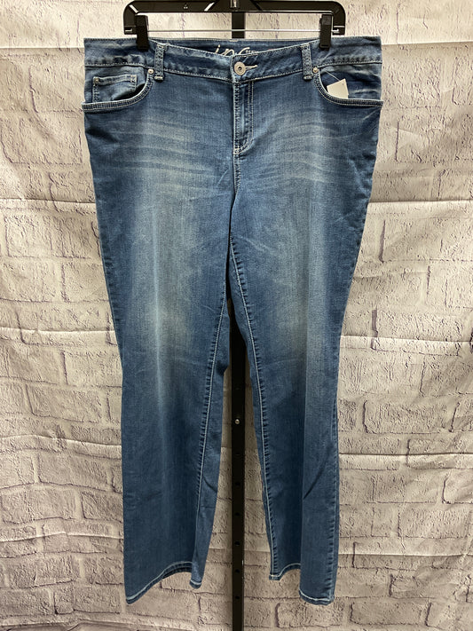 Jeans Boot Cut By Inc  Size: 16