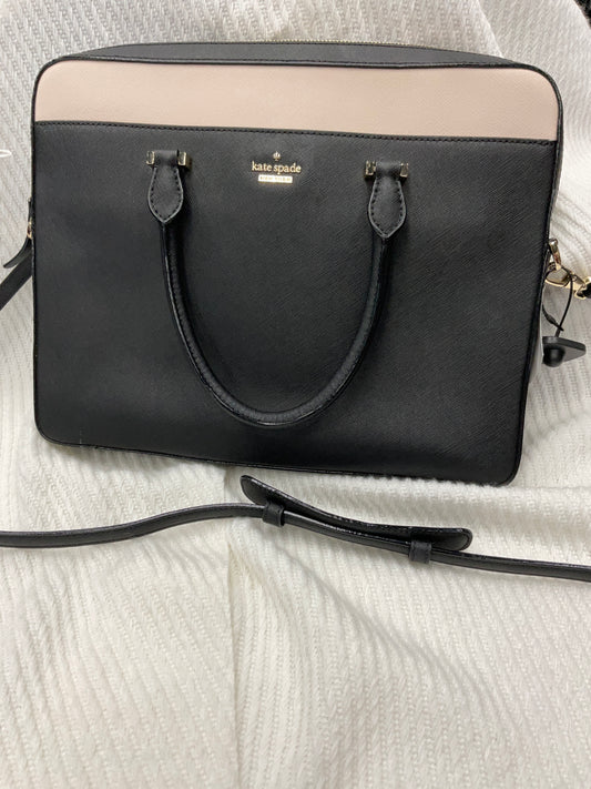 kate spade, Bags, Kate Spade Madison Saffiano East West Leather Laptop  Tote Large Wallet Black