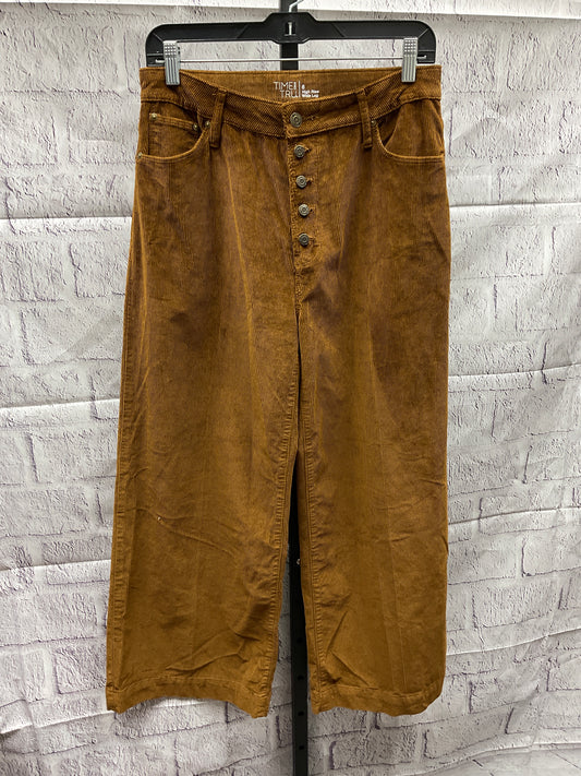 Pants Corduroy By Time And Tru  Size: 8