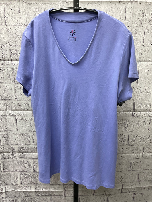 Top Short Sleeve By Isaac Mizrahi Live Qvc  Size: 1x