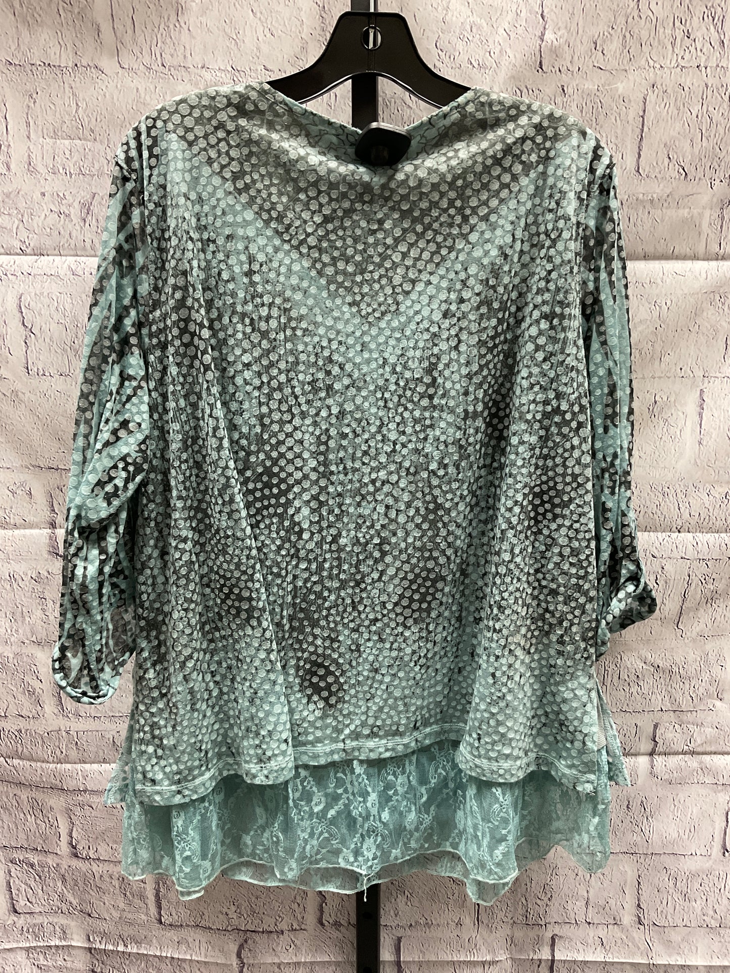 Top Long Sleeve By Ali Miles  Size: 1x