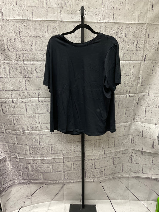 Top Short Sleeve Basic By Lands End  Size: 2x