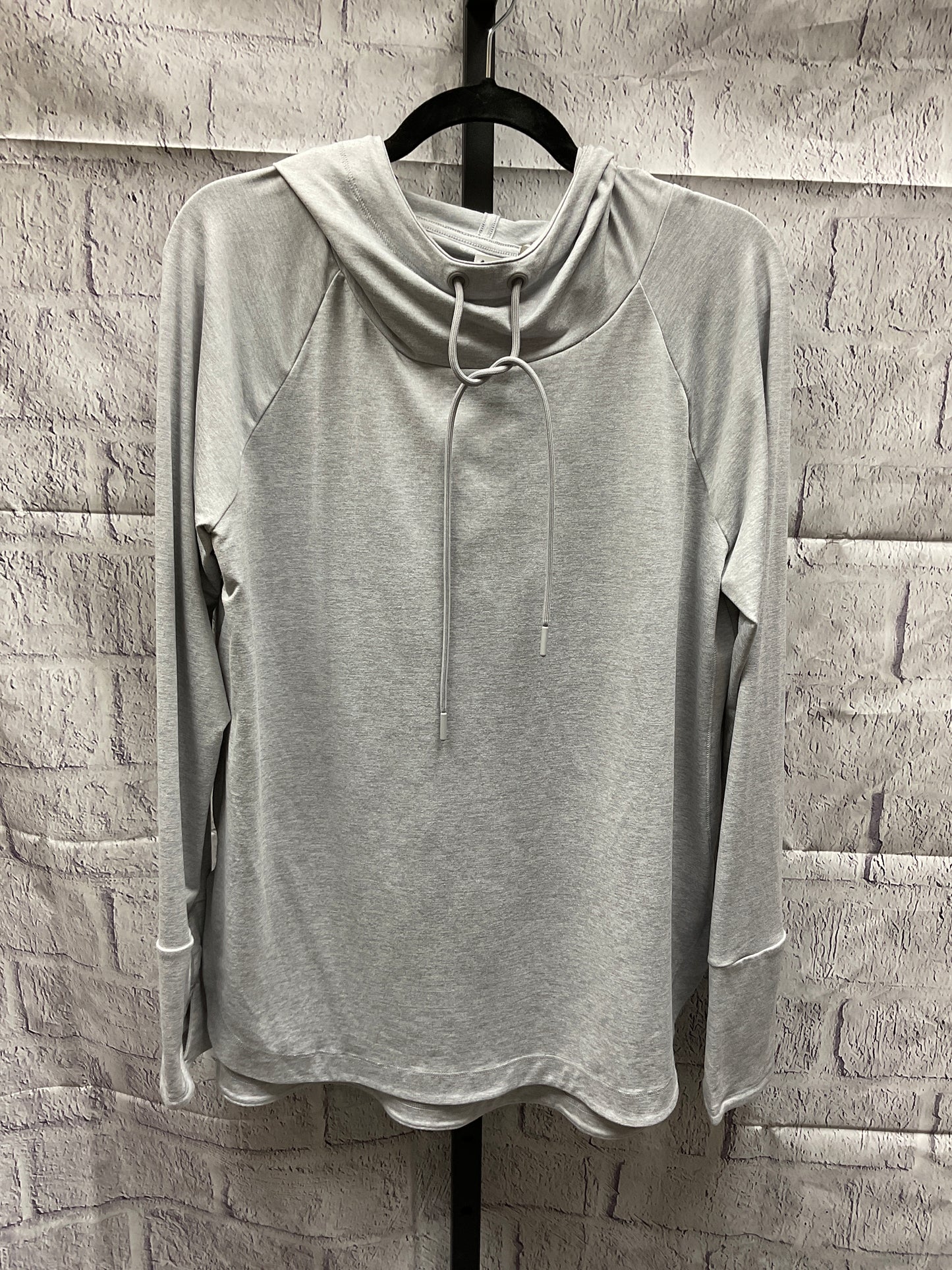 Athletic Top Long Sleeve Collar By Athleta  Size: L