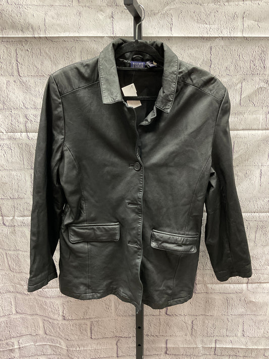Jacket Leather By Hillard And Hanson  Size: L